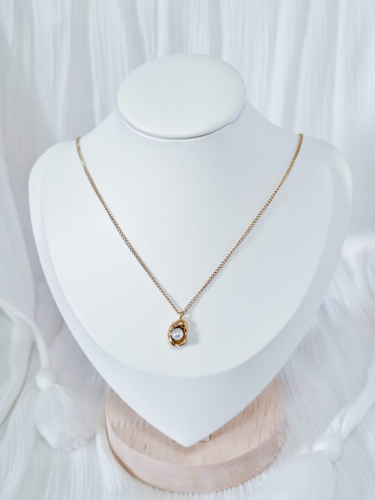 Collar Perla Vintage