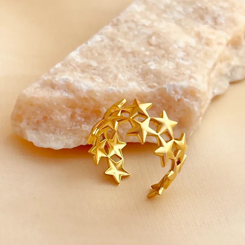 Anillo Mini Estrellas