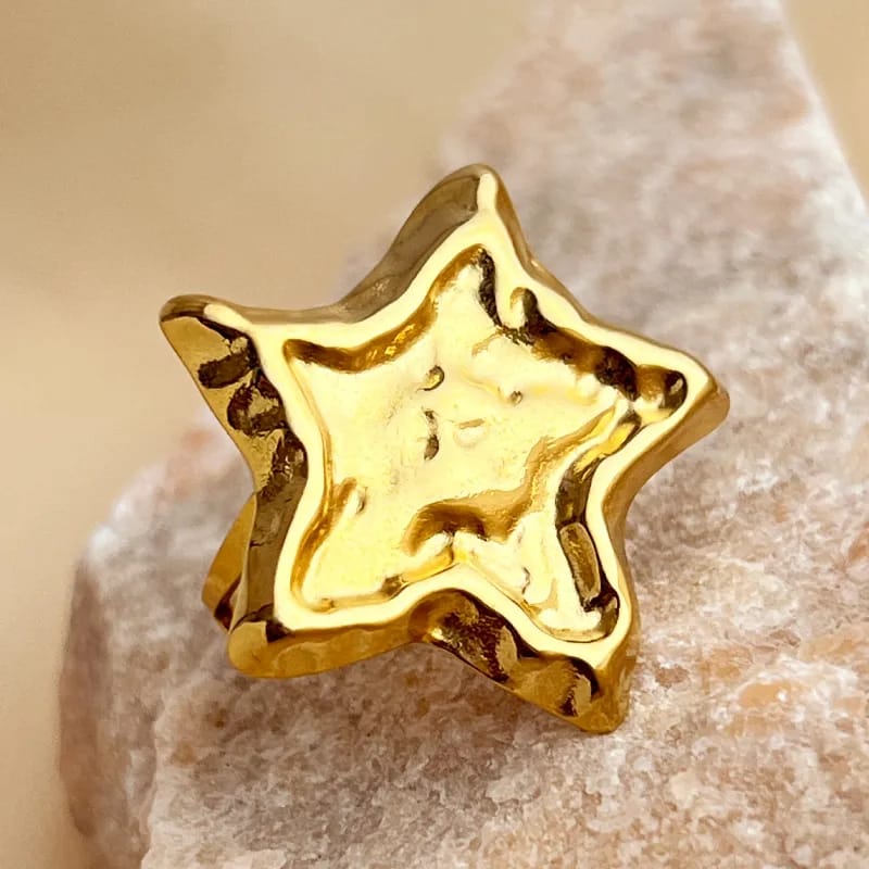 Anillo Estrella Dorada